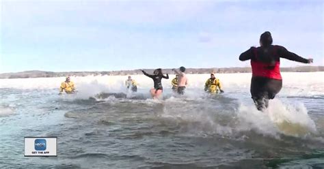 People Take The Polar Plunge On New Years Day