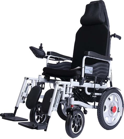 NEOCHY Silla de ruedas portátil de moda ligera plegable respaldo