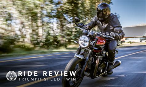 Triumph Speed Twin Ride Review - Return of the Cafe Racers