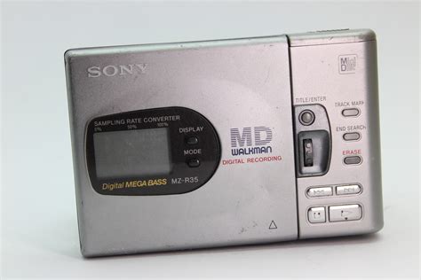 Sony Md Walkman Digital Mega Bass Mz R Minidisc Recorder With Lots Of