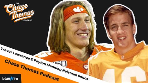 Bigger Heisman Snub Trevor Lawrence Or Peyton Manning L College