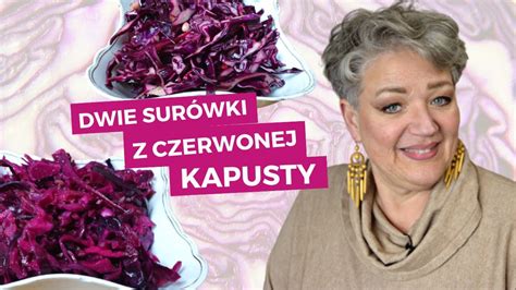 2 SURÓWKI Z CZERWONEJ KAPUSTY Pan Operator uczy mnie gotować YouTube