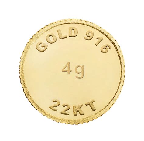 Home › 4 Gram Gold Coin 22kt 916 Purity