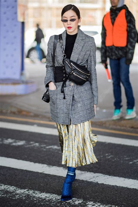 How The Chicest New Yorkers Are Braving The Chilly Weather Street