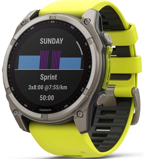 garmin fenix  mm sapphire solar titanium amp yellow graphite