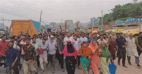 গ্যাস বিদ্যুতের দাবিতে রাজধানীতে বিএনপির বিক্ষোভ