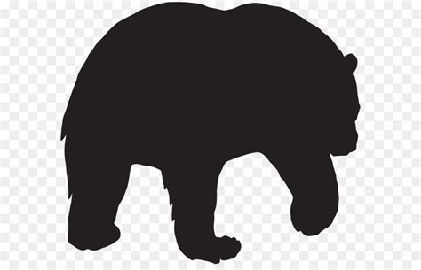 Free Cartoon Bear Silhouette, Download Free Cartoon Bear Silhouette png ...