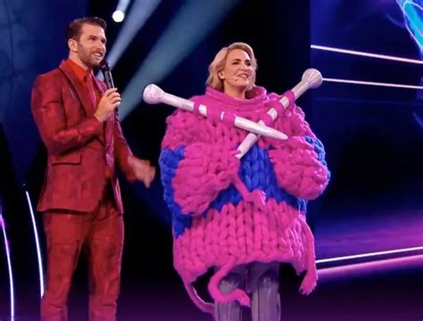 Masked Singer S Knitting And Otter Exposed In Double Exit Twist As Fans