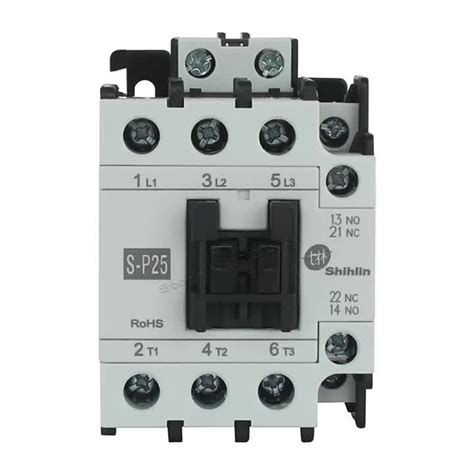 25A AC Contactor AC24V 380V 220V 110V Voltan Gegelung 3NO1NO1NC S P25