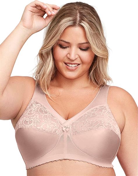 Glamorise Full Figure Plus Magiclift Original Wirefree Support Bra • Pris