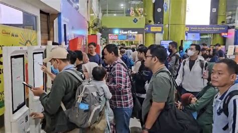 H 6 Lebaran 261 791 Tiket Kereta Api Masih Tersedia Untuk