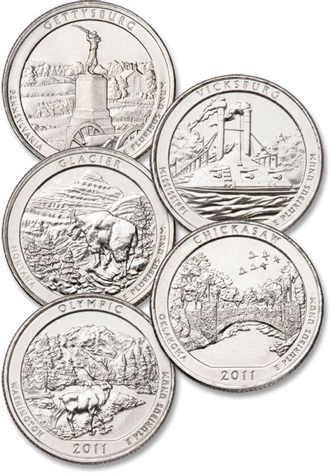 National Park Quarters Designs - Littleton Coin Company