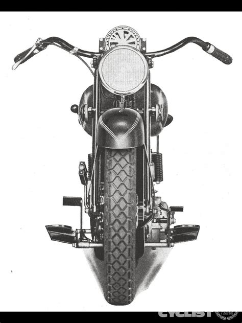 Opruiming Motorcycle Drawing Front View