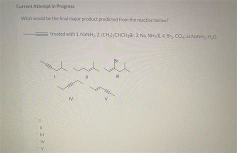 Solved Current Attempt In Progress What Is The Expected Chegg