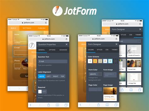 Jotform 40 The Next Revolution In Form Design Is Here Noupe