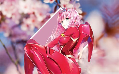 Zero Two Darling In The Franxx Code 002 Darling In The Franxx Sakura