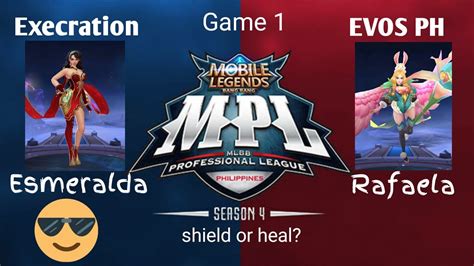 Execration Vs Evos Ph Game Mpl Regular Season Mobile Legends