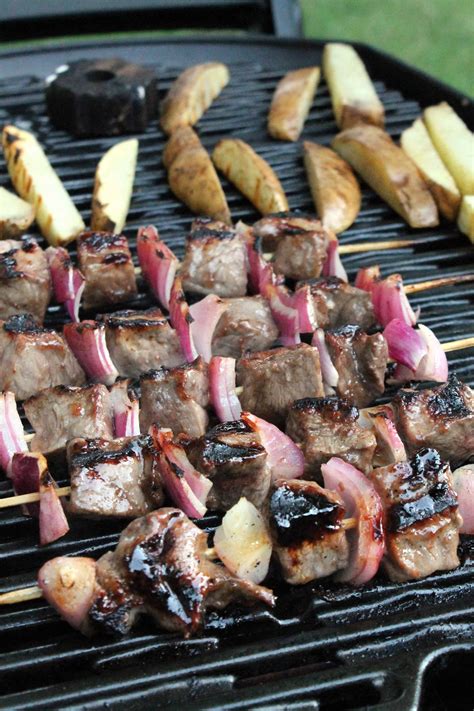 Fig Balsamic Beef Kabobs