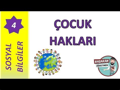 Sinif Etk N Vatanda Lik Ocuk Haklari Youtube