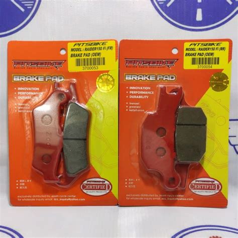 RAIDER150 Fi BRAKE PAD PITSBIKE Shopee Philippines