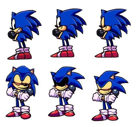 FNF Sonic No Effect and Faker Sonic from Too Slow by Abbysek on DeviantArt