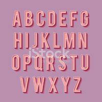 Vintage Alphabet Stock Clipart | Royalty-Free | FreeImages