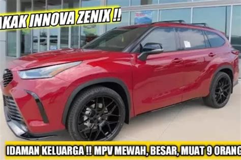 Lebih Lega Dan Mewah Dari Toyota Rush Dan Innova Zenix Intip Tampilan