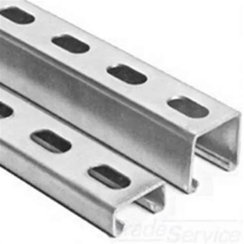 Gi Slotted C Channel At Best Price In New Delhi By Steelways Systems