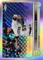 Roansy Contreras 2022 Topps Chrome 53 Refractor Price Guide Sports