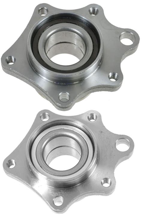 Trq Rear Wheel Hub Bearing Pair Set Left Right For Honda Bha