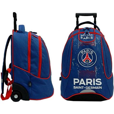 PSG Sac à Dos à roulettes Collection Officielle Paris Saint Germain