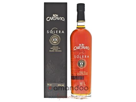 Ron Cartavio 12 Años Solera 0 7l