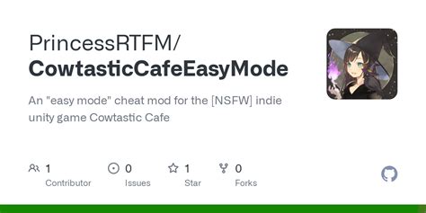 Github Princessrtfm Cowtasticcafeeasymode An Easy Mode Cheat Mod For The [nsfw] Indie Unity