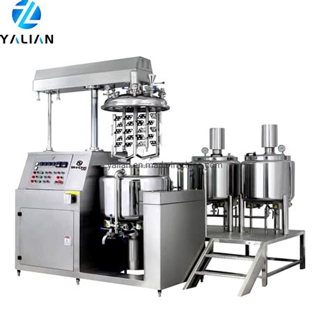 Cosmetics Manufacturing Equipment Cream Lotion Making Machine Vacuum