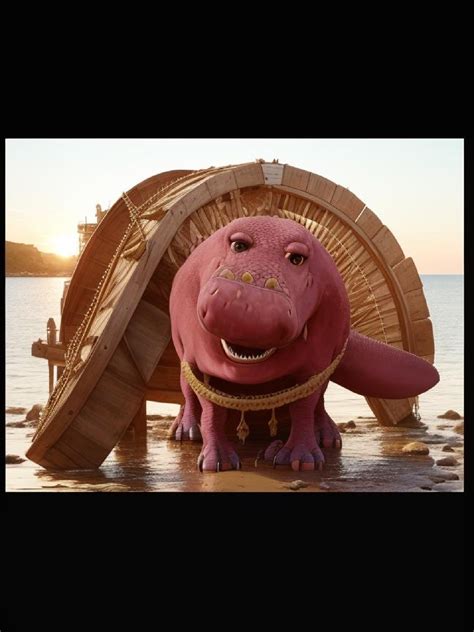 Barney the dinosaur by JessieSchutter on DeviantArt