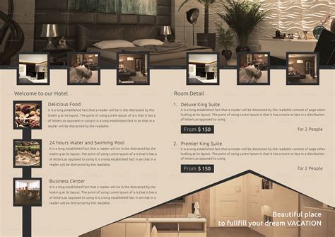 Hotel Brochure Design Templates – Cardtemplate.my.id