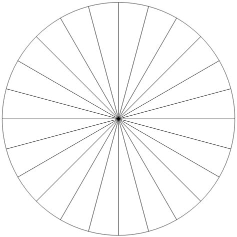 Diy Pie Chart Templates Student Handouts