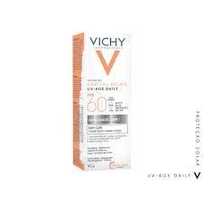 Protetor Solar Facial Vichy Capital Soleil Uv Age Daily Sem Cor FPS 60