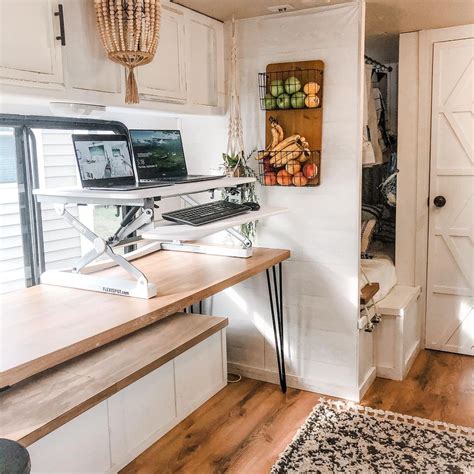 18 Creative Rv Office Set Ups To Inspire You To Travel Full Time