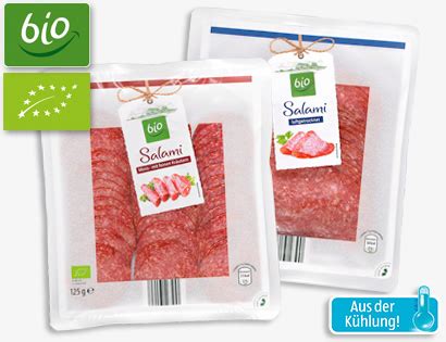 bio Salami von Aldi Süd