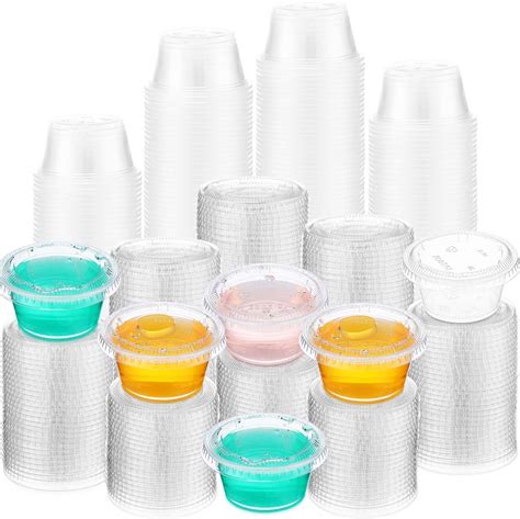 Amazon Didaey Pcs Oz Plastic Dressing Containers Clear