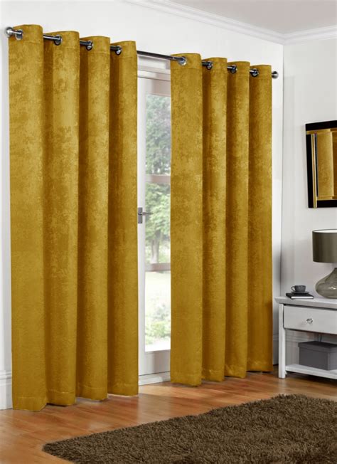 Blackout Curtains - Ochre - MiBed