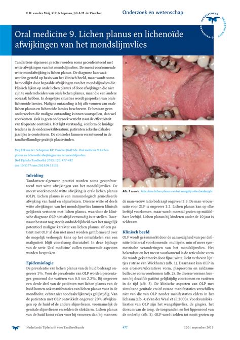 Pdf Oral Medicine 9 Lichen Planus And Lichenoid Lesions Of The Oral