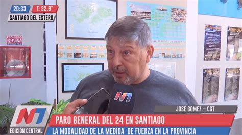 La CGT Santiago hará una marcha el miércoles 24 a la legislatura local