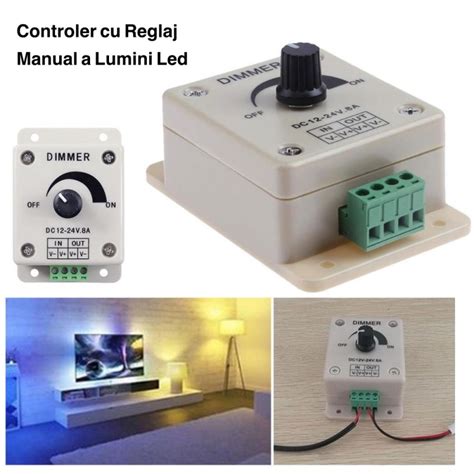 Dimmer Manual Led Monocolor V V A