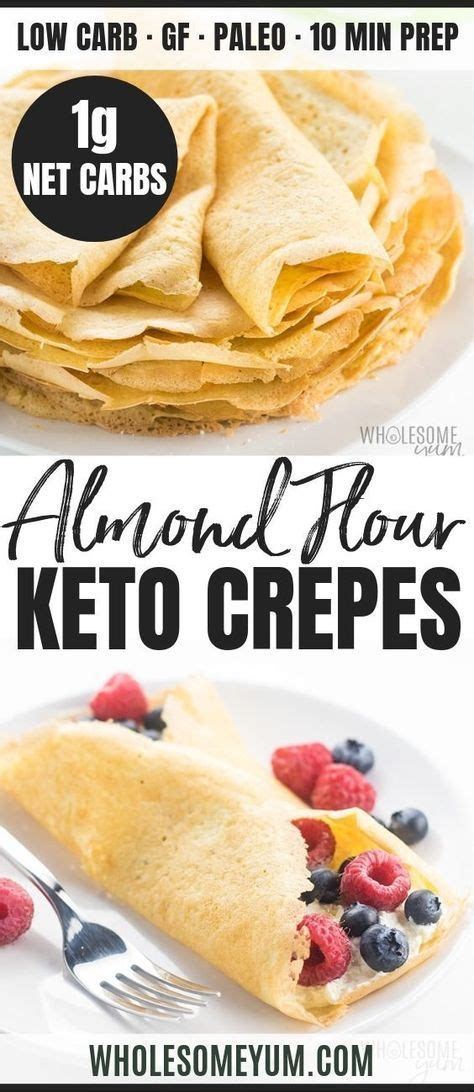 Gluten Free Keto Crepes Recipe With Almond Flour The Best Foolproof Keto Crepes Recipe These