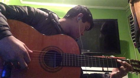 Fingerstyle Guitarra Al Que Est Sentado En El Trono Cover Youtube