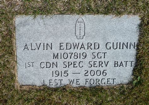 Sergeant Alvin Edward Guinn 1915 2006 Find A Grave Memorial