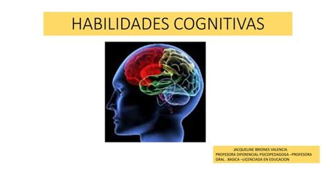 Habilidades Cognitivas Ppt