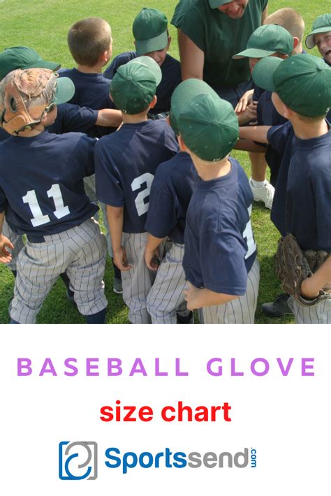 Baseball Glove Size Chart Youth